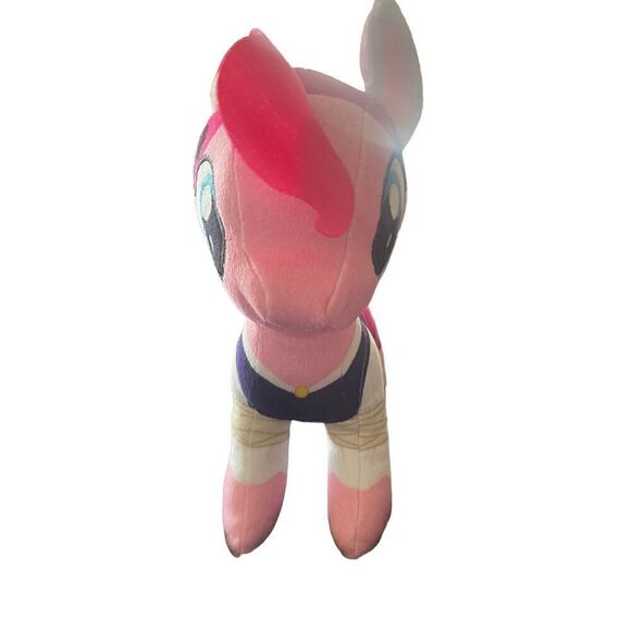 Hasbro Kids Pink Purple My Little Pony The Movie Pinkie Pie Pirate Stuffed Toy - Picture 7 of 13